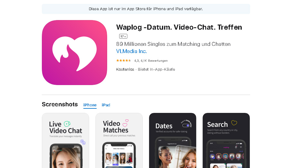 Waplog App